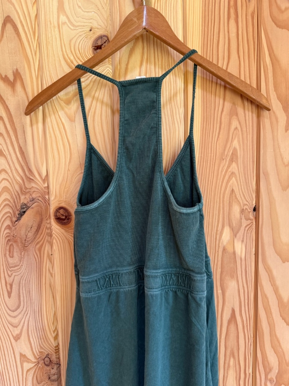 Anthropologie Daily Practice Emerald Dress Set - Picture 4 of 6